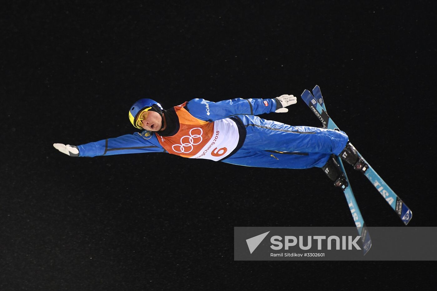 2018 Winter Olympics. Freestyle. Men. Aerials