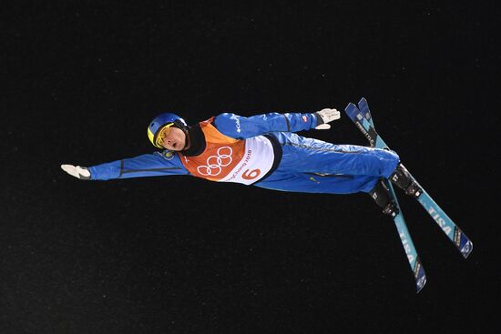 2018 Winter Olympics. Freestyle. Men. Aerials
