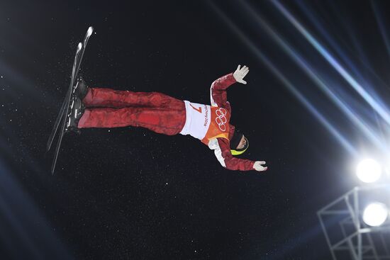 2018 Winter Olympics. Freestyle. Men. Aerials