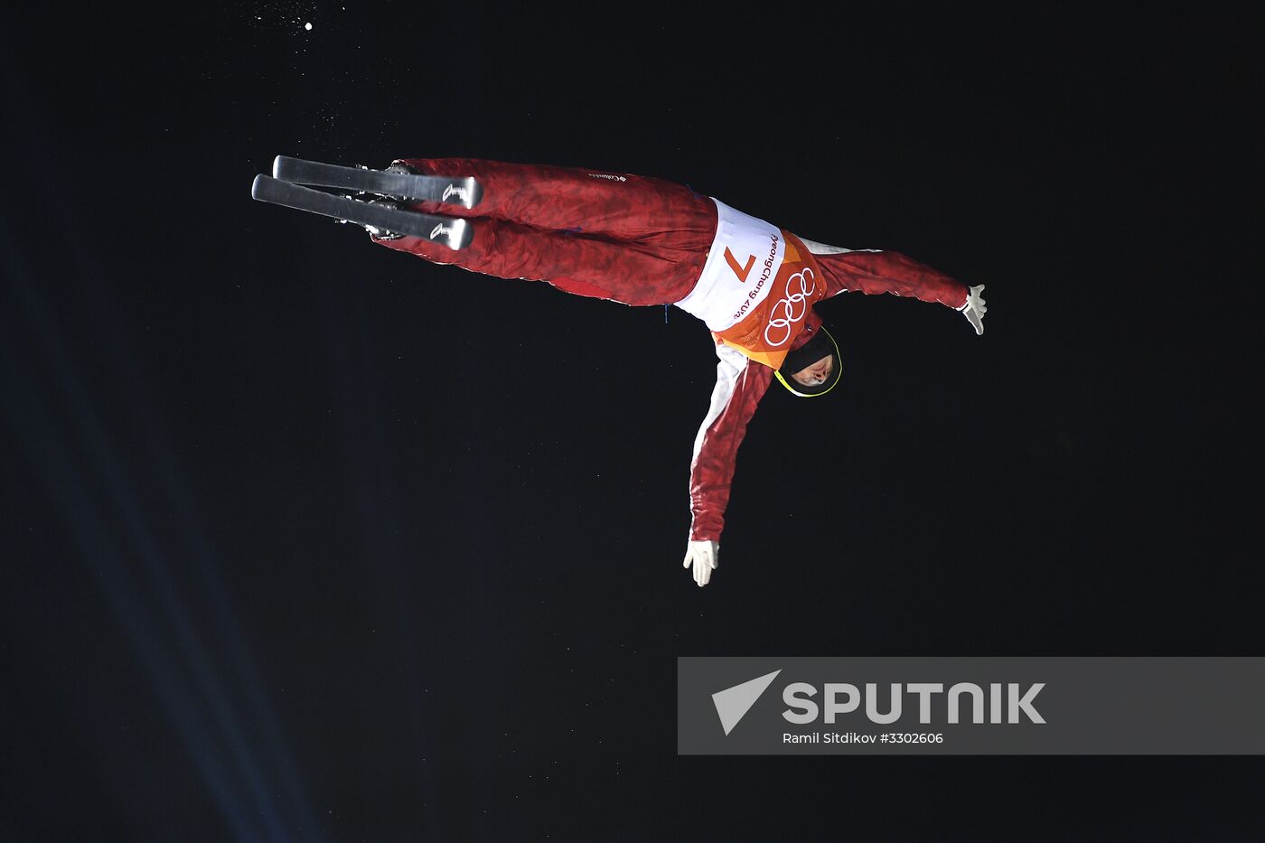 2018 Winter Olympics. Freestyle. Men. Aerials