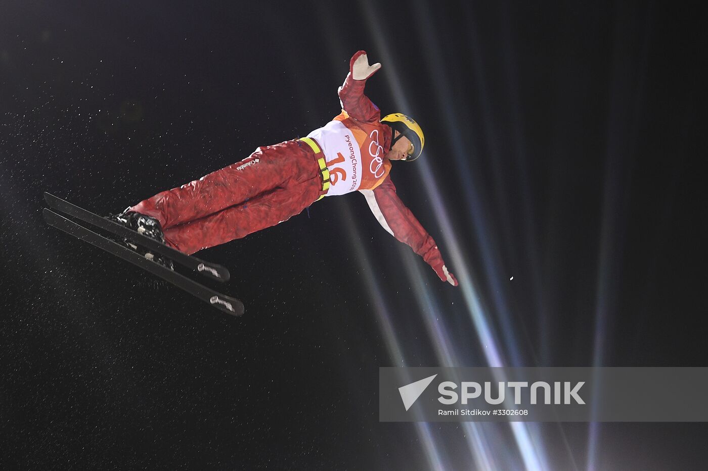 2018 Winter Olympics. Freestyle. Men. Aerials