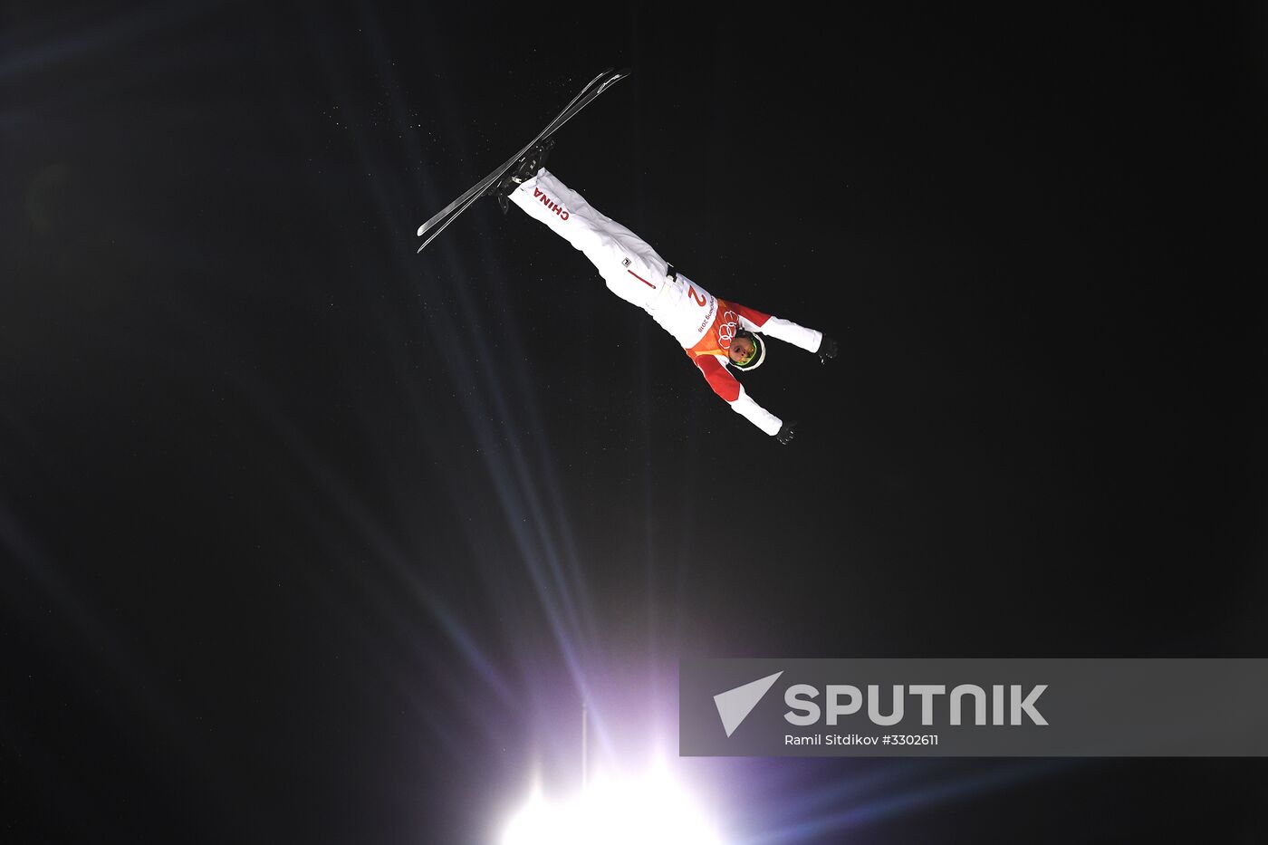 2018 Winter Olympics. Freestyle. Men. Aerials