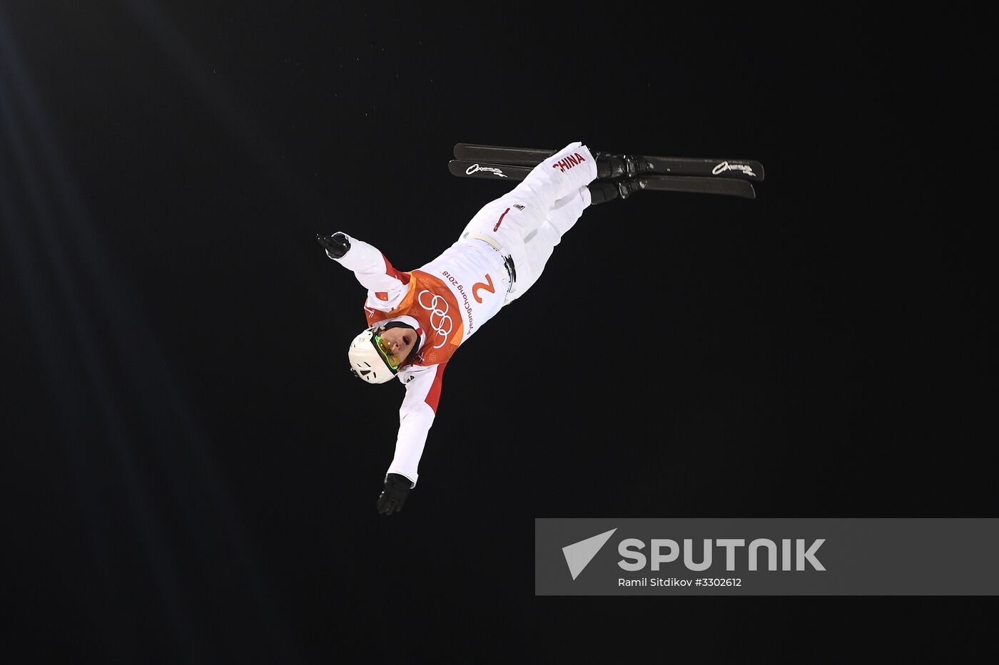 2018 Winter Olympics. Freestyle. Men. Aerials