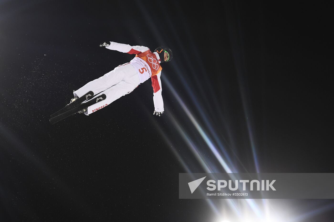 2018 Winter Olympics. Freestyle. Men. Aerials