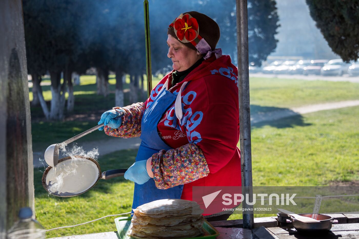 Celebration of Maslenitsa in Russian regions