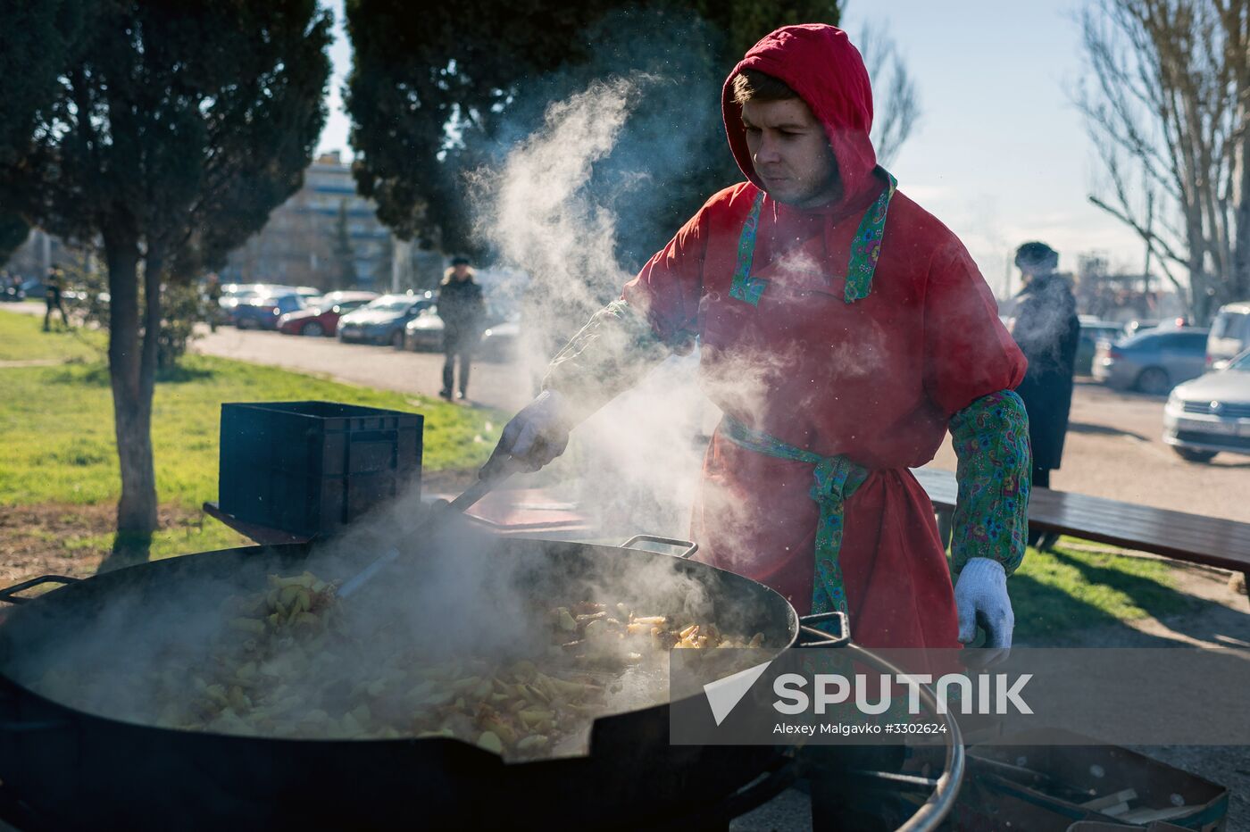 Celebration of Maslenitsa in Russian regions