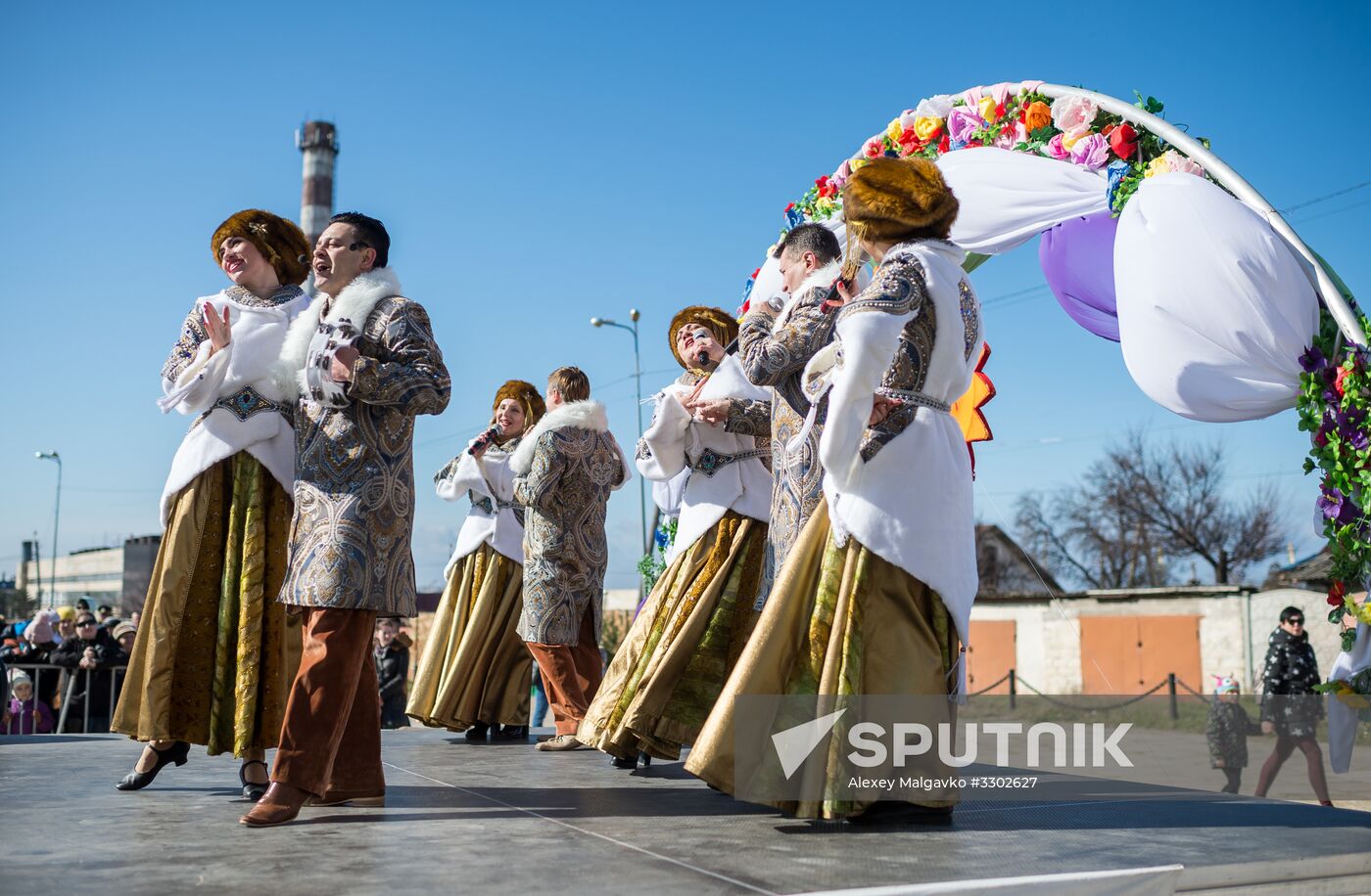 Celebration of Maslenitsa in Russian regions