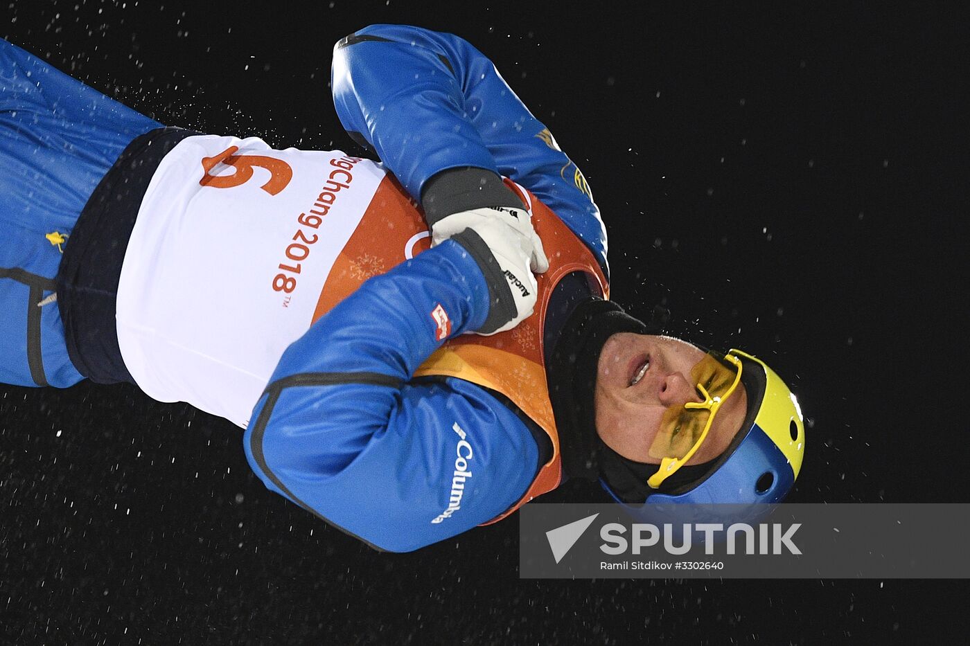 2018 Winter Olympics. Freestyle. Men. Aerials