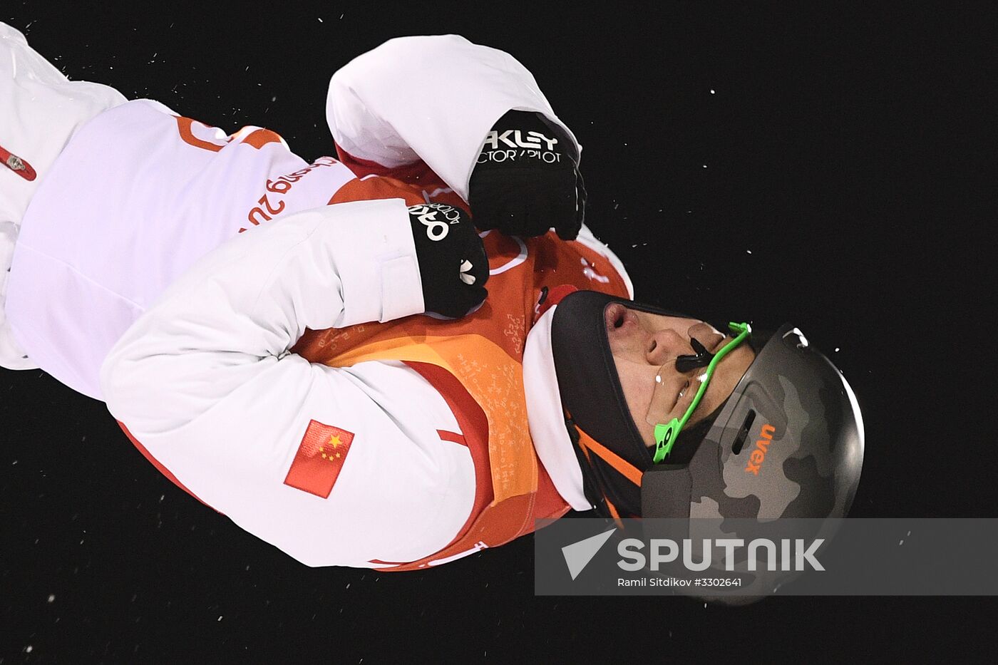 2018 Winter Olympics. Freestyle skiing. Men. Aerials