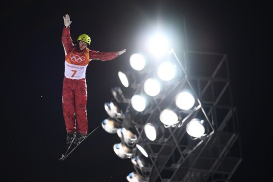 2018 Winter Olympics. Freestyle. Men. Aerials