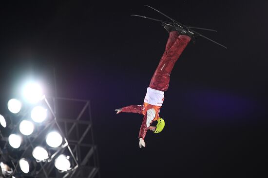 2018 Winter Olympics. Freestyle. Men. Aerials