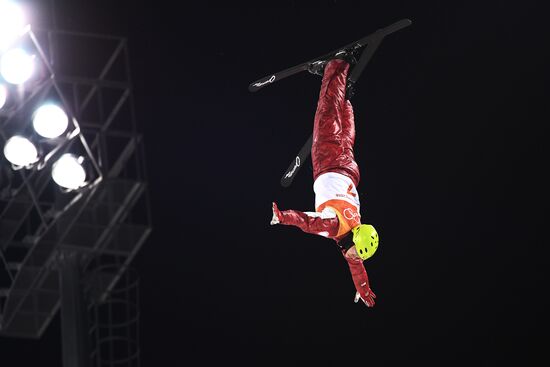 2018 Winter Olympics. Freestyle. Men. Aerials