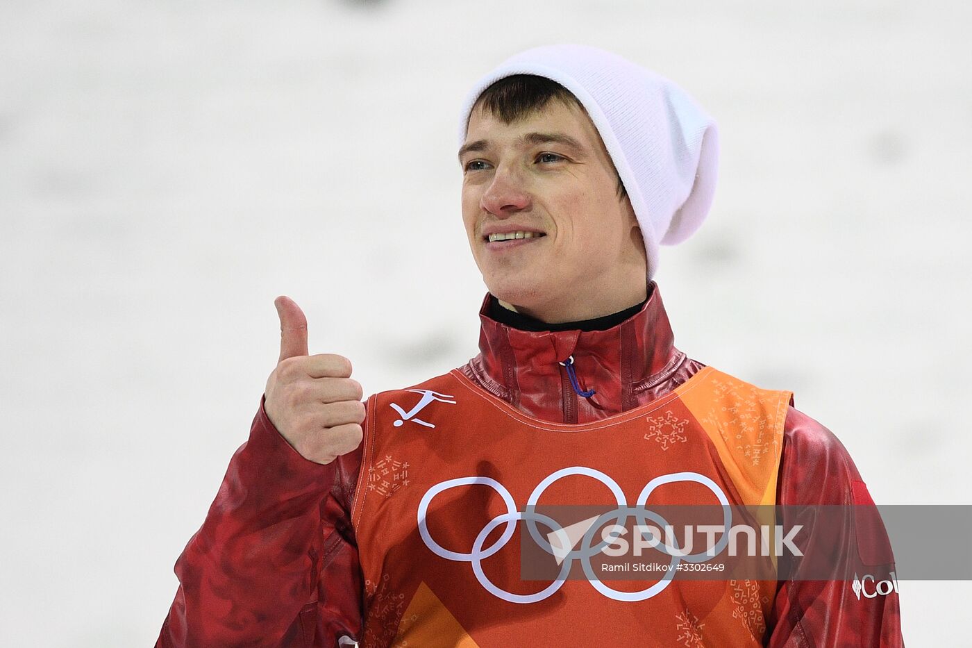2018 Winter Olympics. Freestyle. Men. Aerials