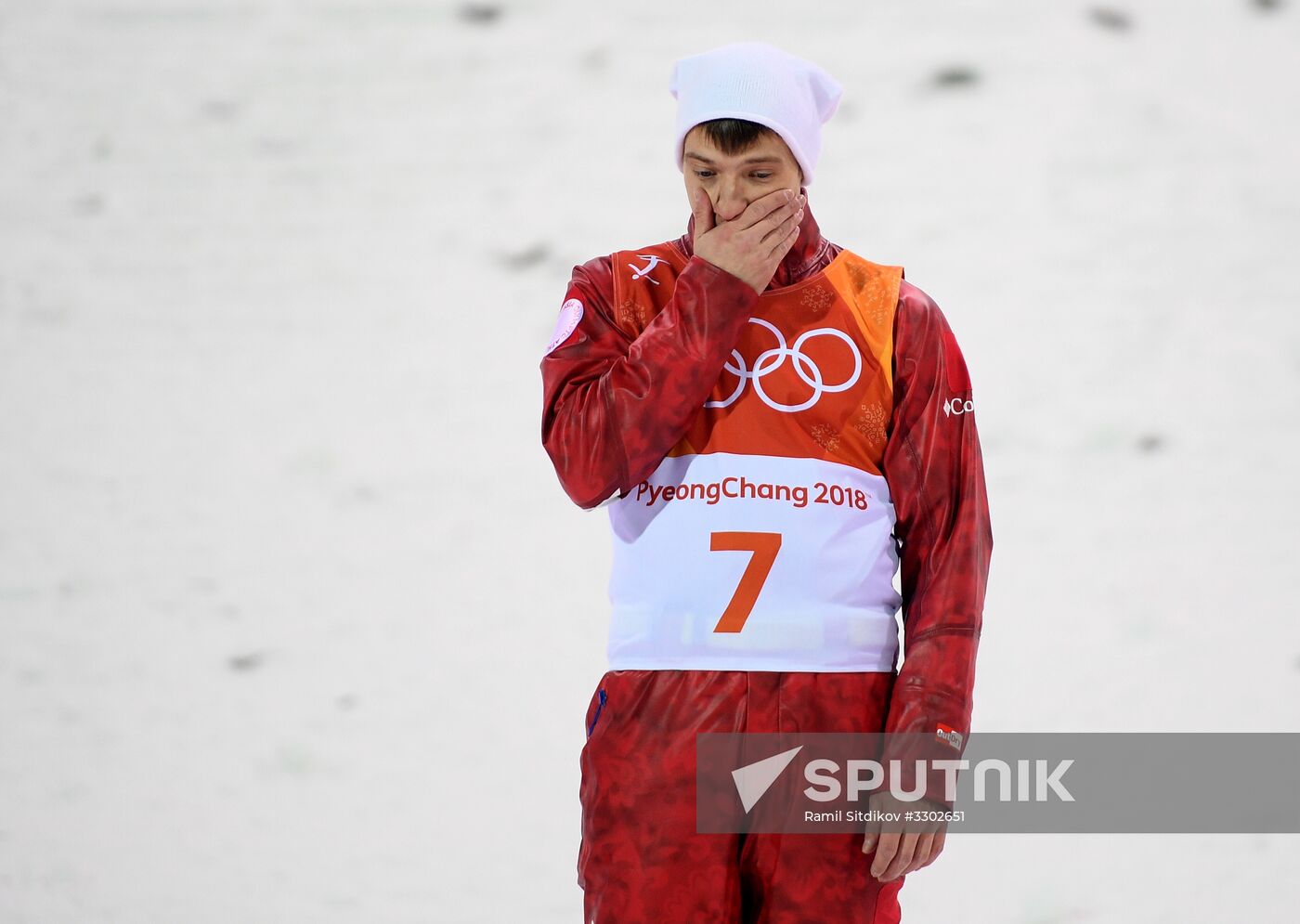 2018 Winter Olympics. Freestyle. Men. Aerials