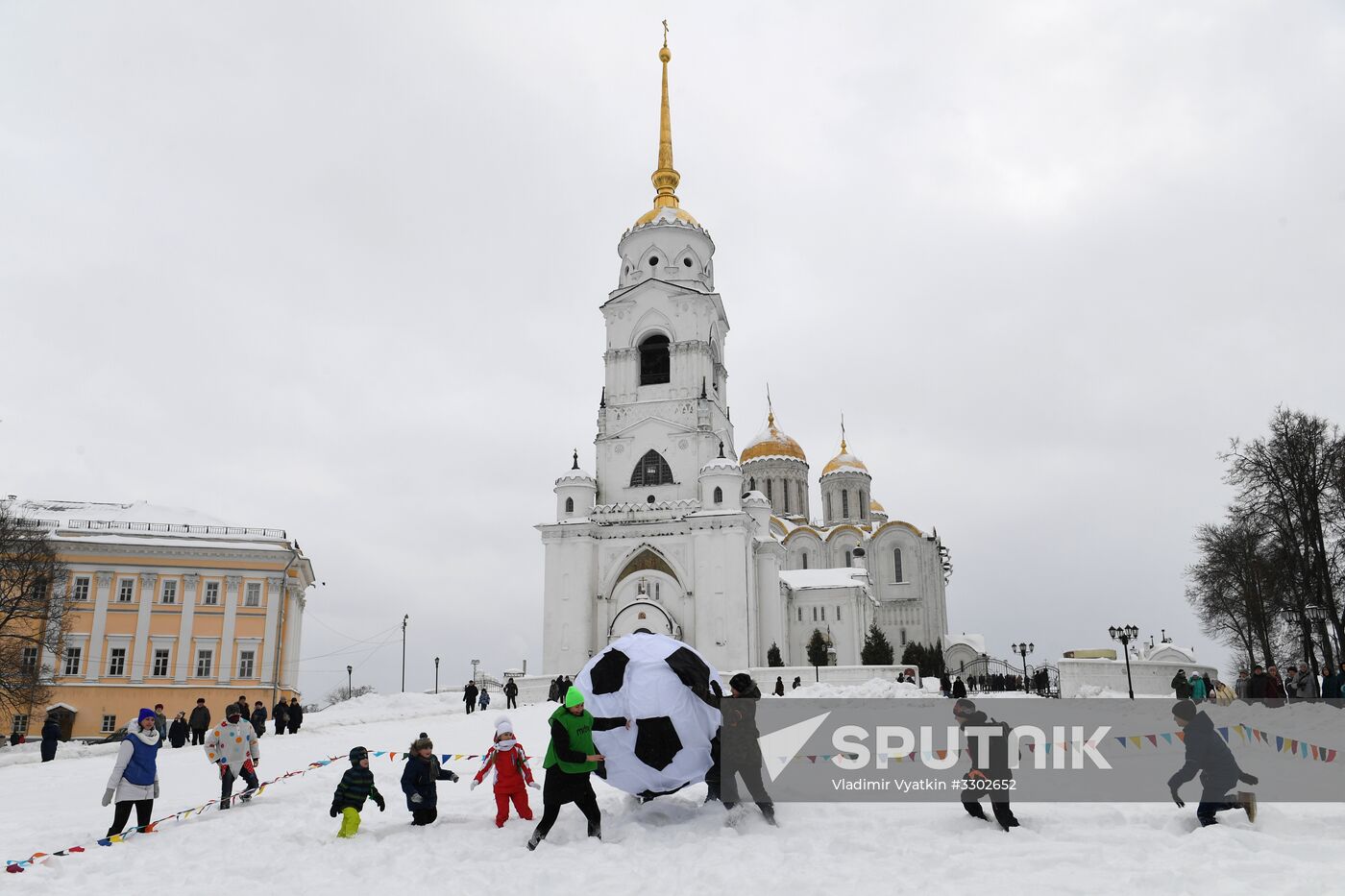 Celebration of Maslenitsa in Russian regions