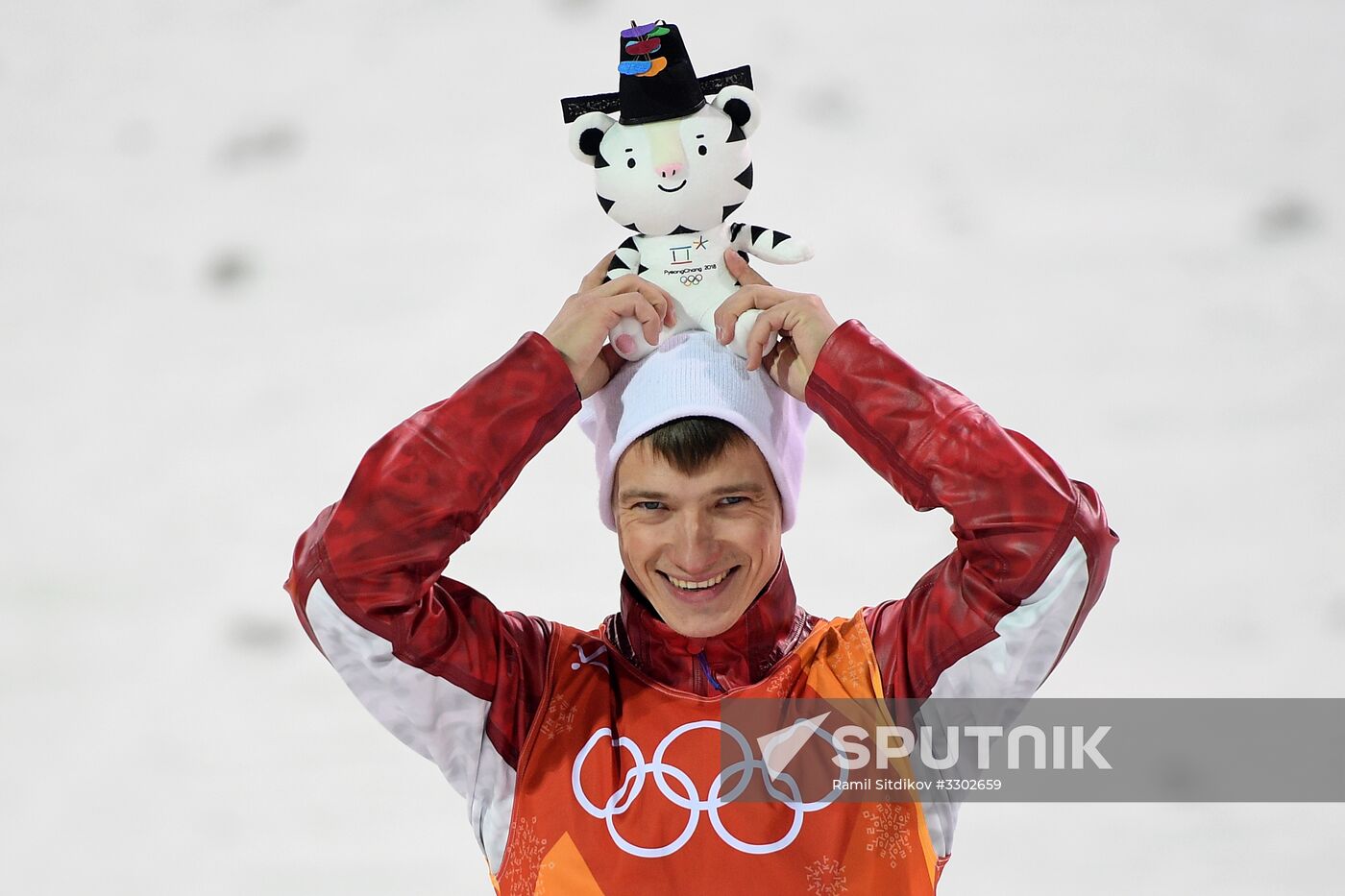 2018 Winter Olympics. Freestyle. Men. Aerials
