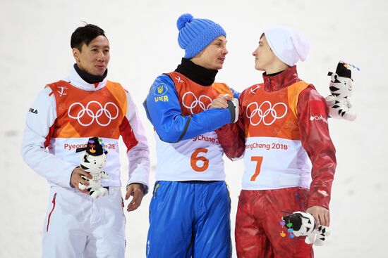2018 Winter Olympics. Freestyle. Men. Aerials