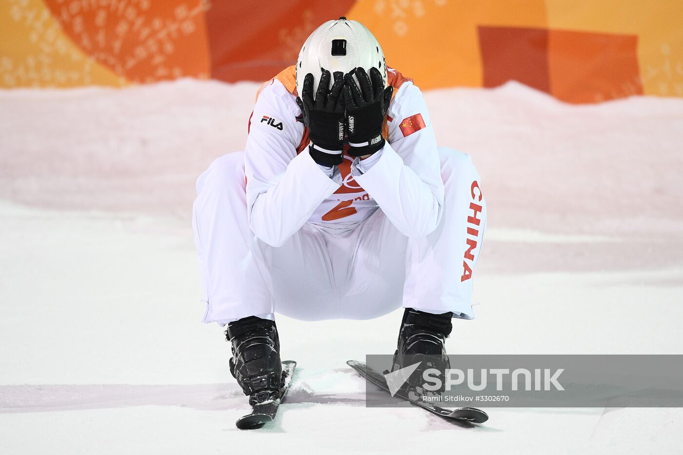 2018 Winter Olympics. Freestyle. Men. Aerials