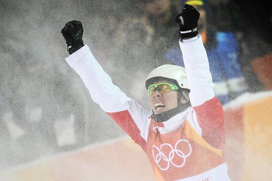 2018 Winter Olympics. Freestyle skiing. Men. Aerials