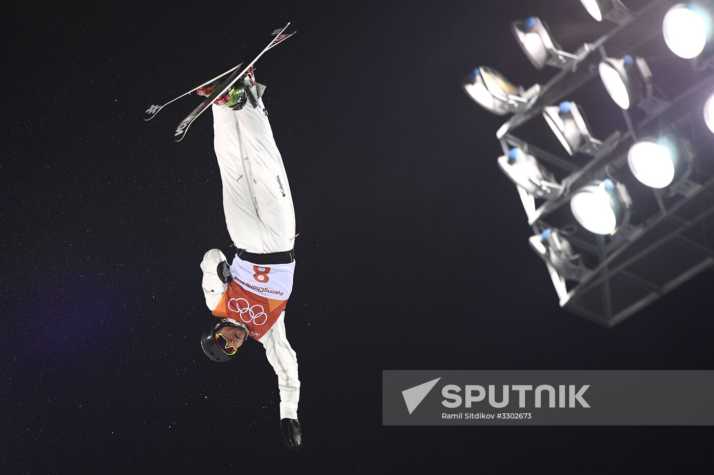 2018 Winter Olympics. Freestyle skiing. Men. Aerials