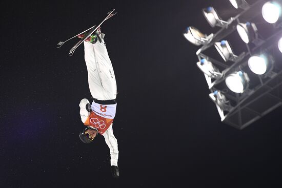 2018 Winter Olympics. Freestyle skiing. Men. Aerials