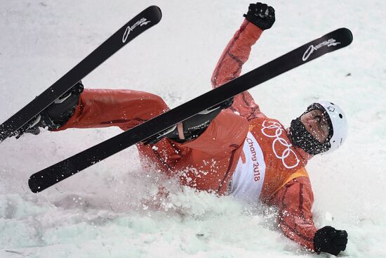 2018 Winter Olympics. Freestyle skiing. Men. Aerials