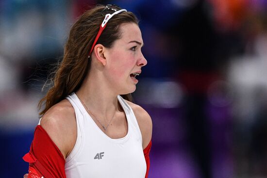 2018 Winter Olympics. Speed skating. Women. 500m