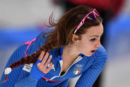 2018 Winter Olympics. Speed skating. Women. 500m
