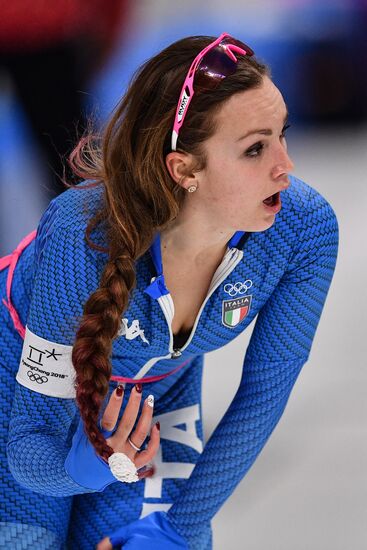 2018 Winter Olympics. Speed skating. Women. 500m