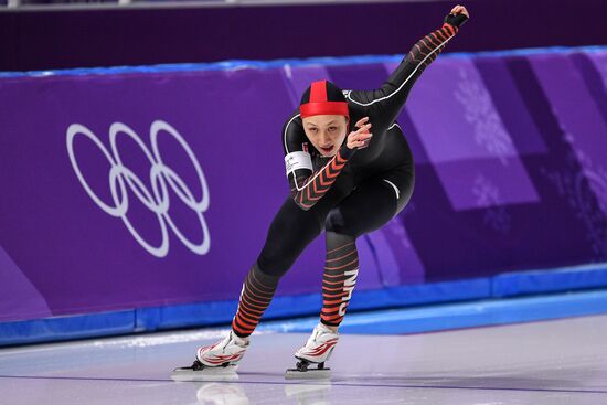 2018 Winter Olympics. Speed skating. Women. 500m