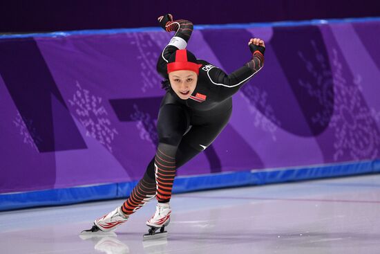 2018 Winter Olympics. Speed skating. Women. 500m