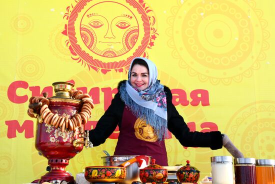 Celebration of Maslenitsa in Russian regions