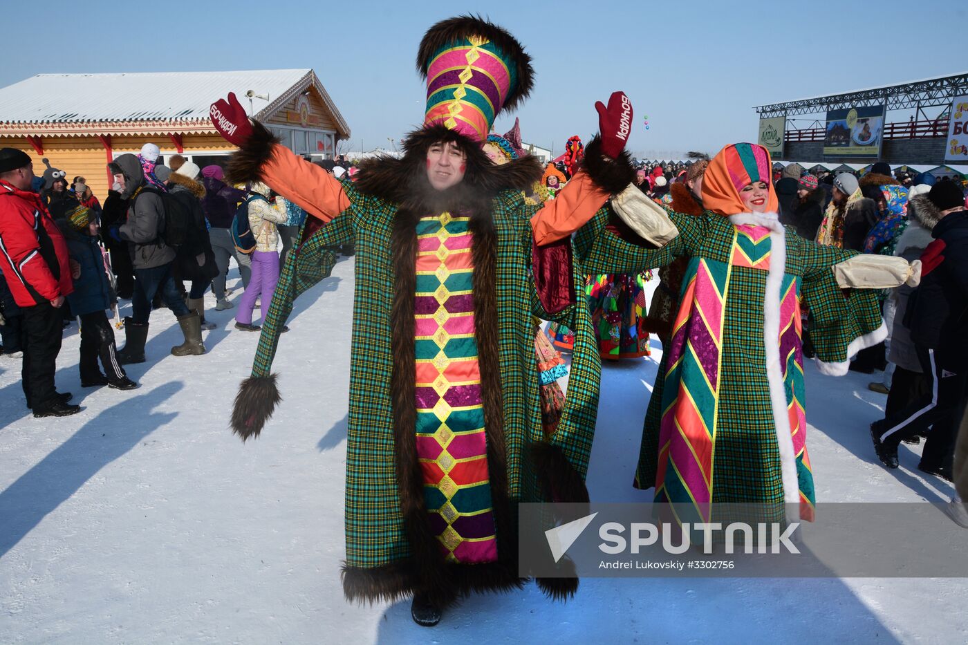 Celebration of Maslenitsa in Russian regions