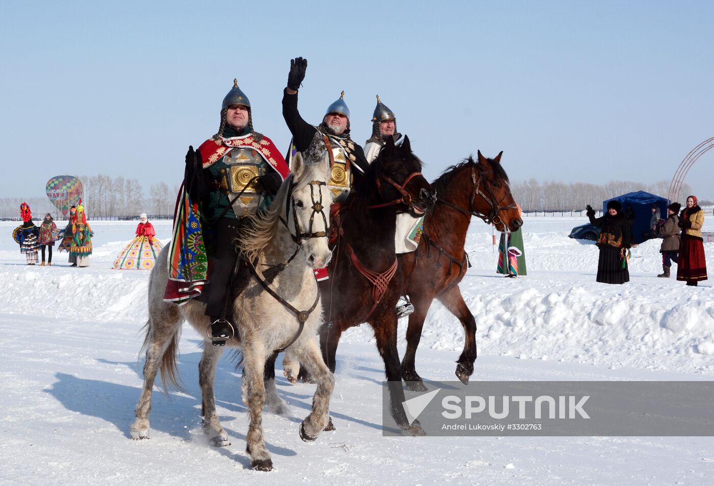 Celebration of Maslenitsa in Russian regions