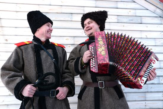 Celebration of Maslenitsa in Russian regions
