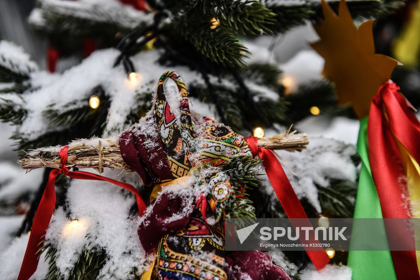 Celebration of Maslenitsa in Moscow