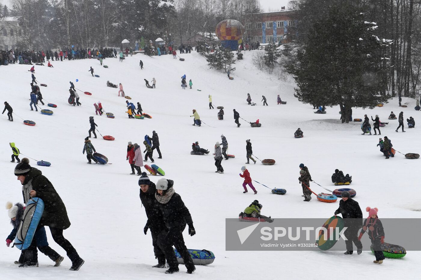 Celebration of Maslenitsa in Russian regions