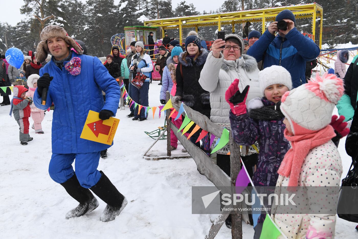 Celebration of Maslenitsa in Russian regions