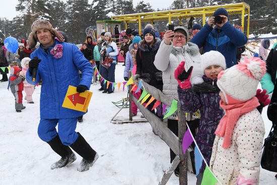 Celebration of Maslenitsa in Russian regions
