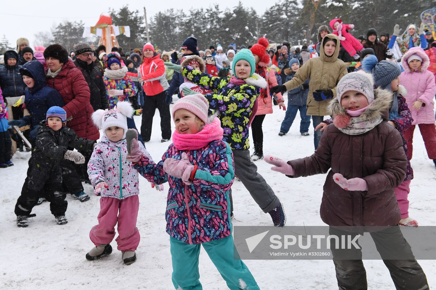 Celebration of Maslenitsa in Russian regions