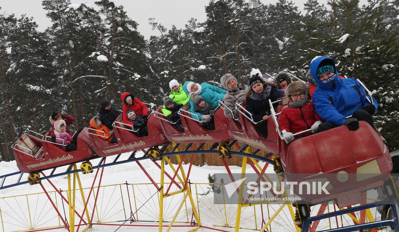 Celebration of Maslenitsa in Russian regions