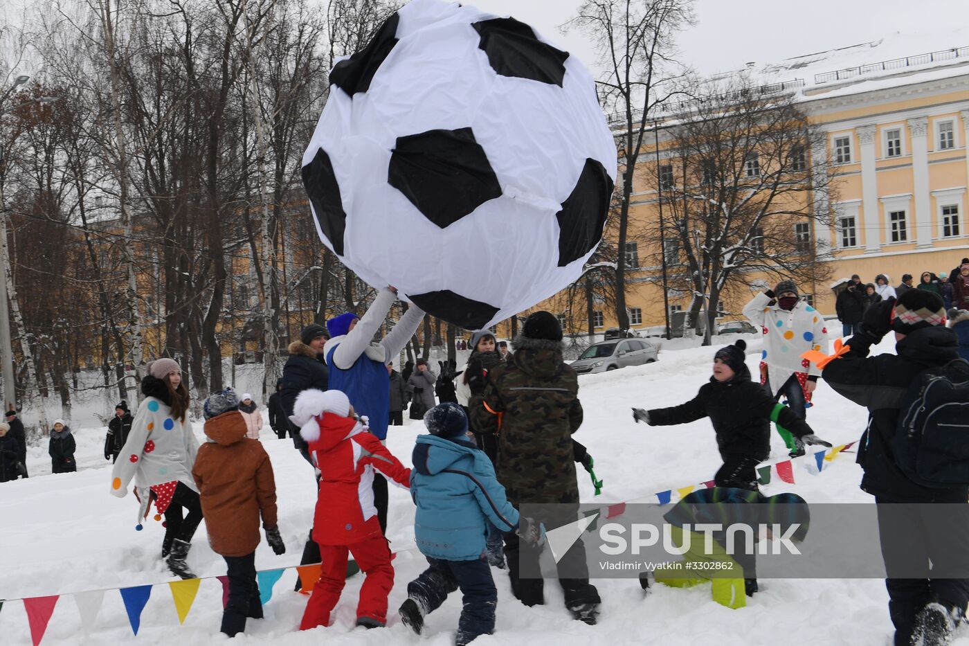 Celebration of Maslenitsa in Russian regions