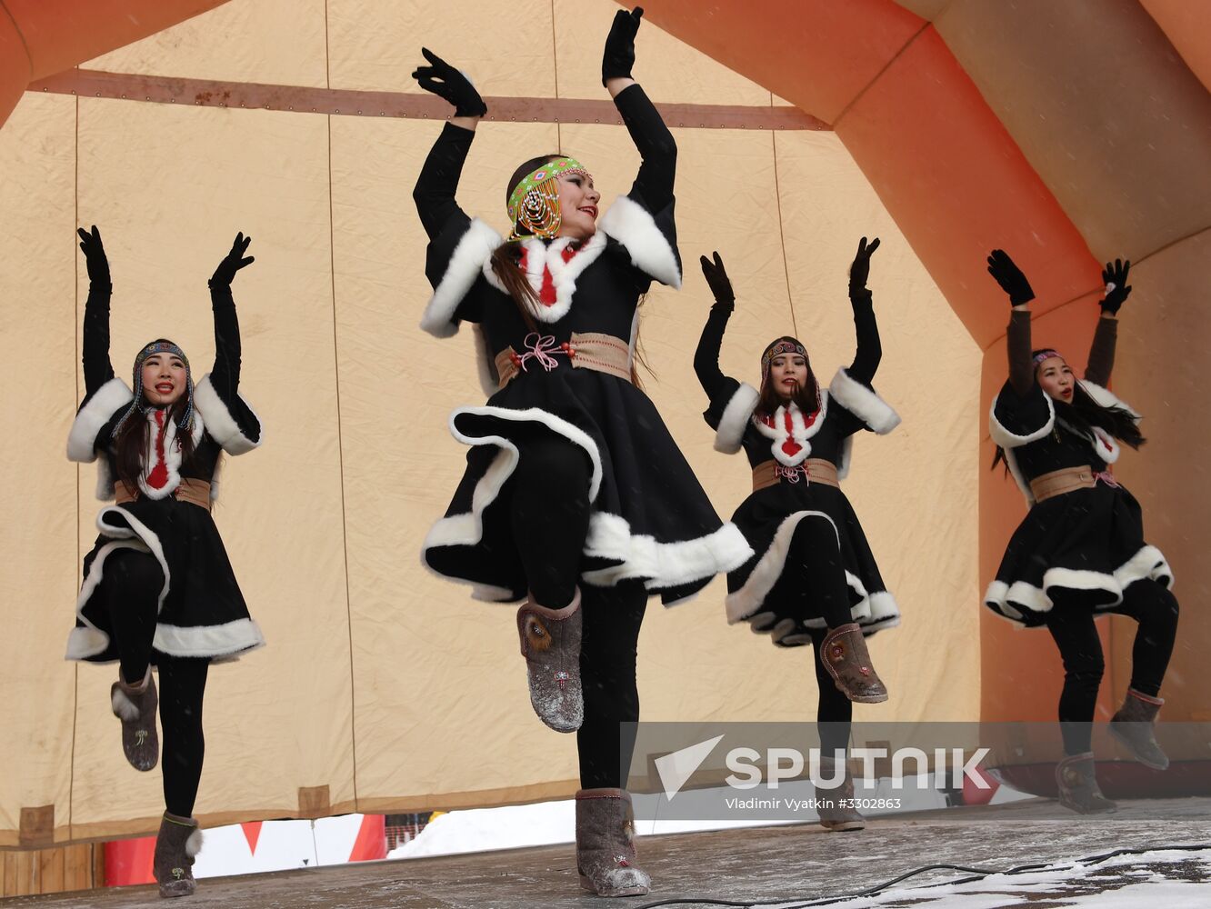 Celebration of Maslenitsa in Russian regions