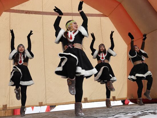 Celebration of Maslenitsa in Russian regions