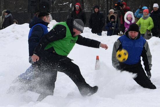 Celebration of Maslenitsa in Russian regions