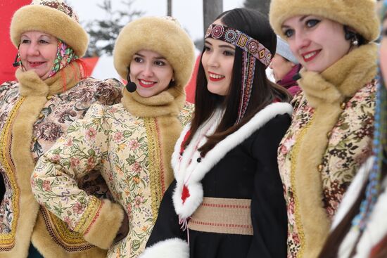 Celebration of Maslenitsa in Russian regions