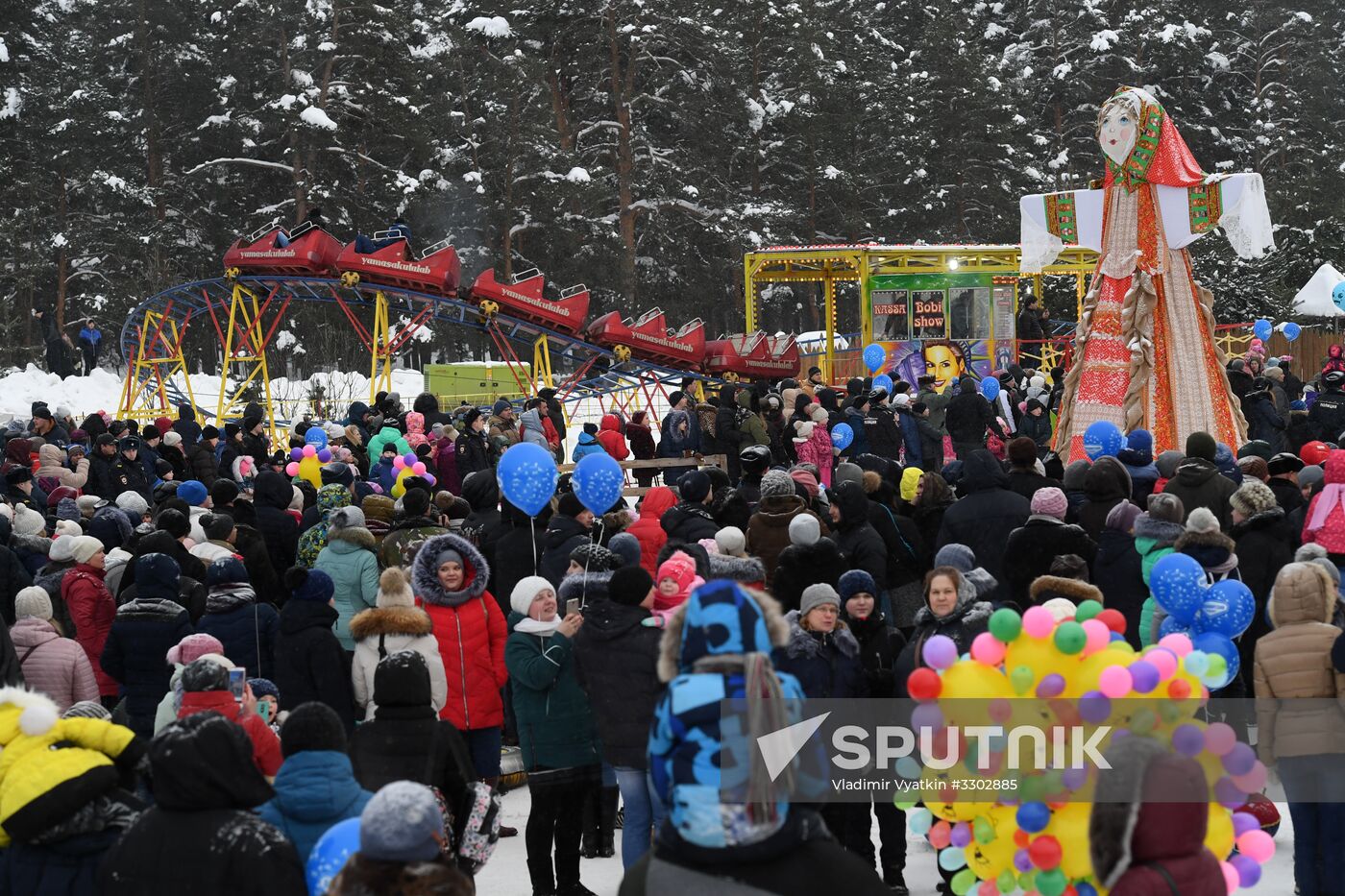 Celebration of Maslenitsa in Russian regions