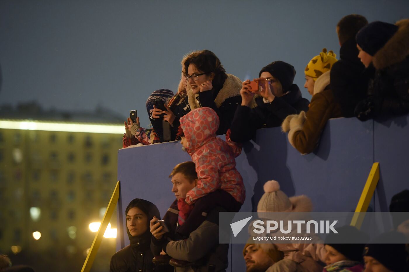 Celebration of Maslenitsa in Moscow