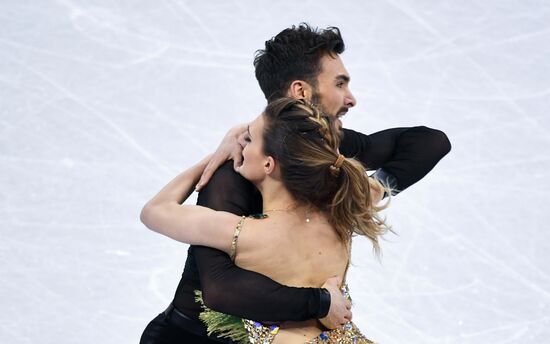 2018 Winter Olympics. Figure skating. Ice dance. Short program