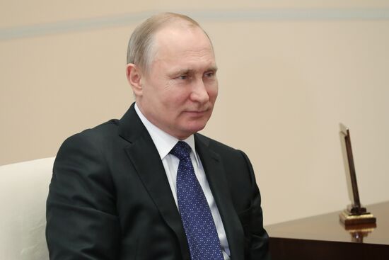 President Putin meets with Irkutsk Region Governor Levchenko